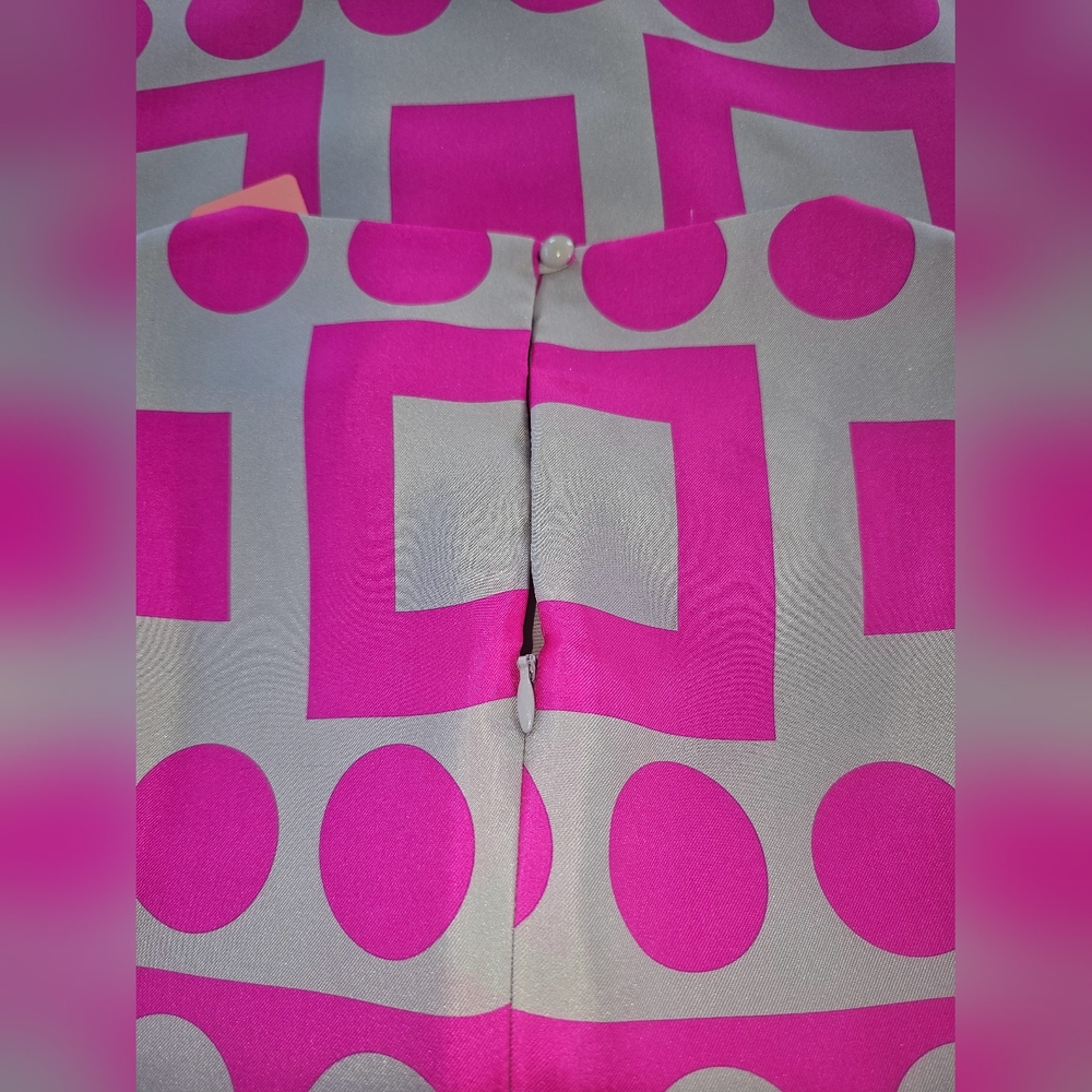 MILLY Geometric Dress WOW - Picture 5 of 7